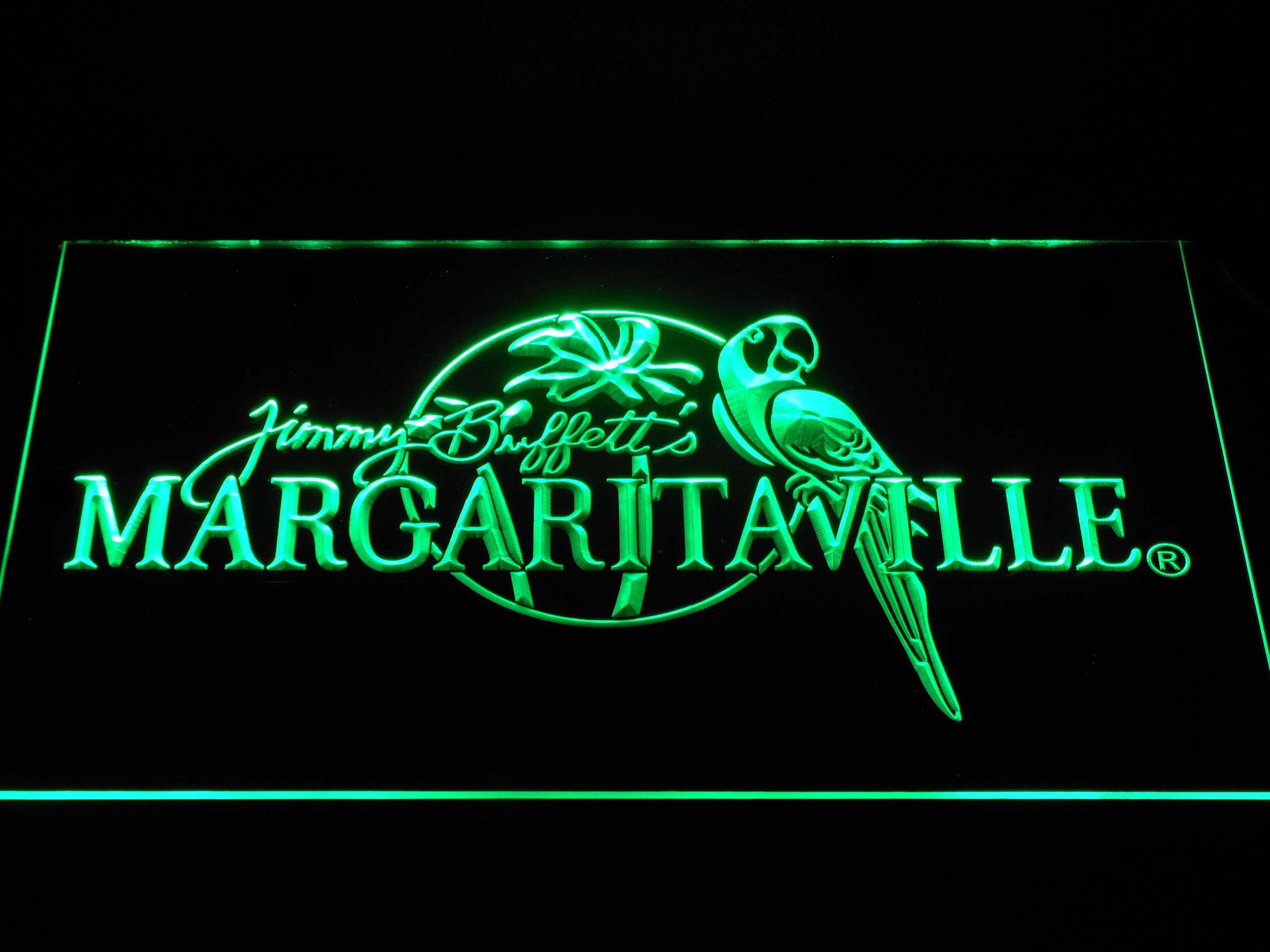 Jimmy Buffett's Margaritaville Neon LED Light Sign