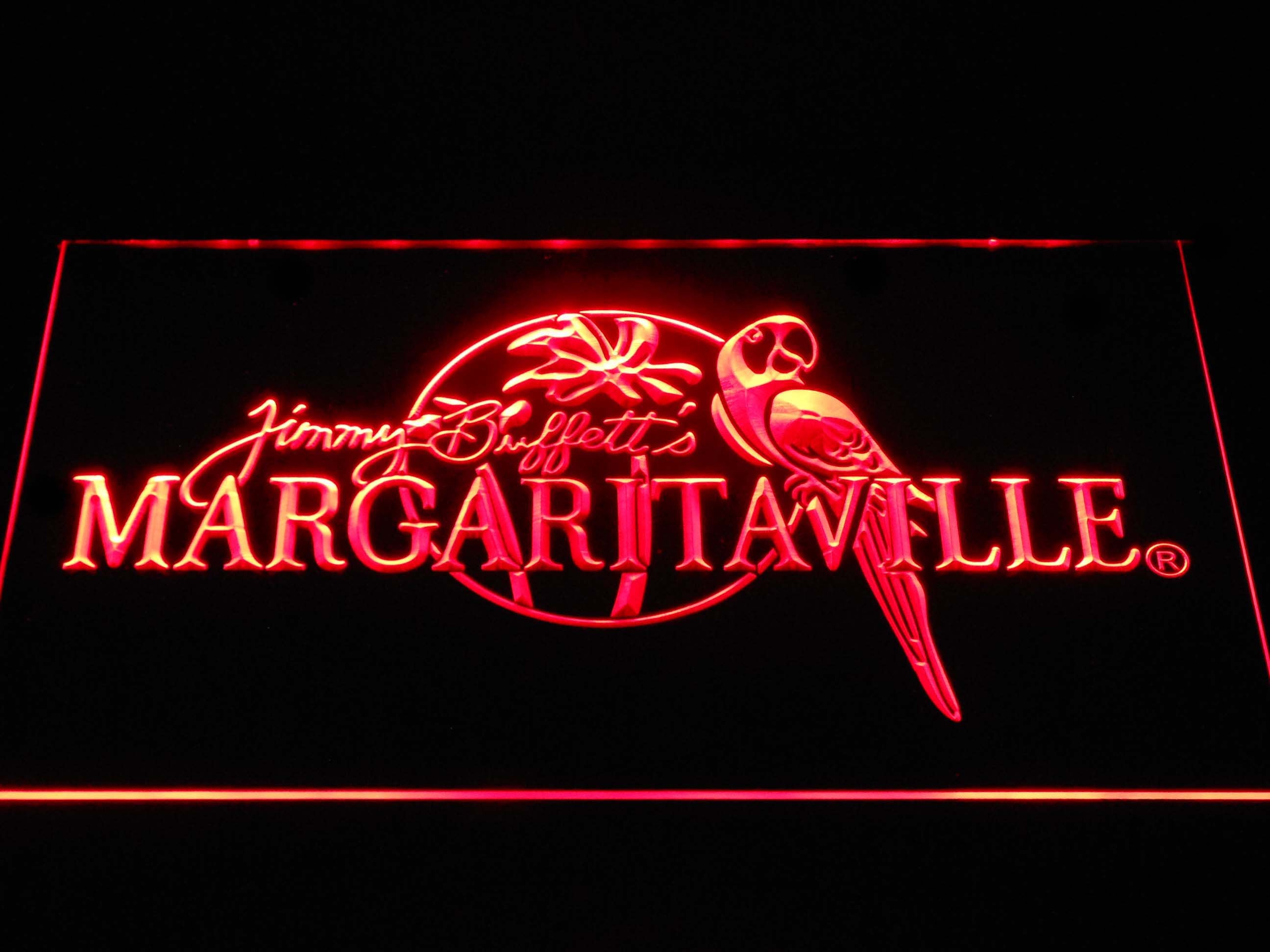 Jimmy Buffett's Margaritaville Neon LED Light Sign