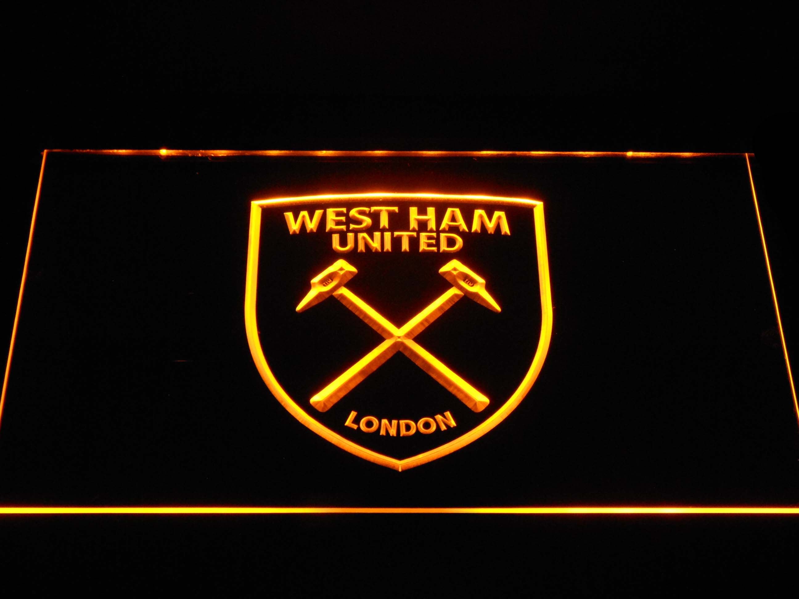 West Ham United FC Neon Light LED Sign