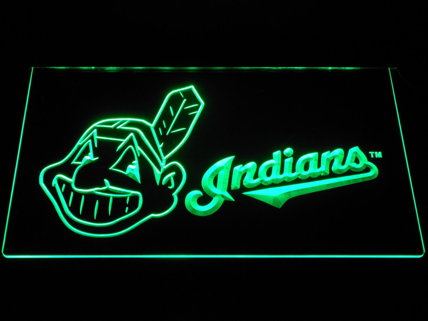 Indians Neon Light LED Sign