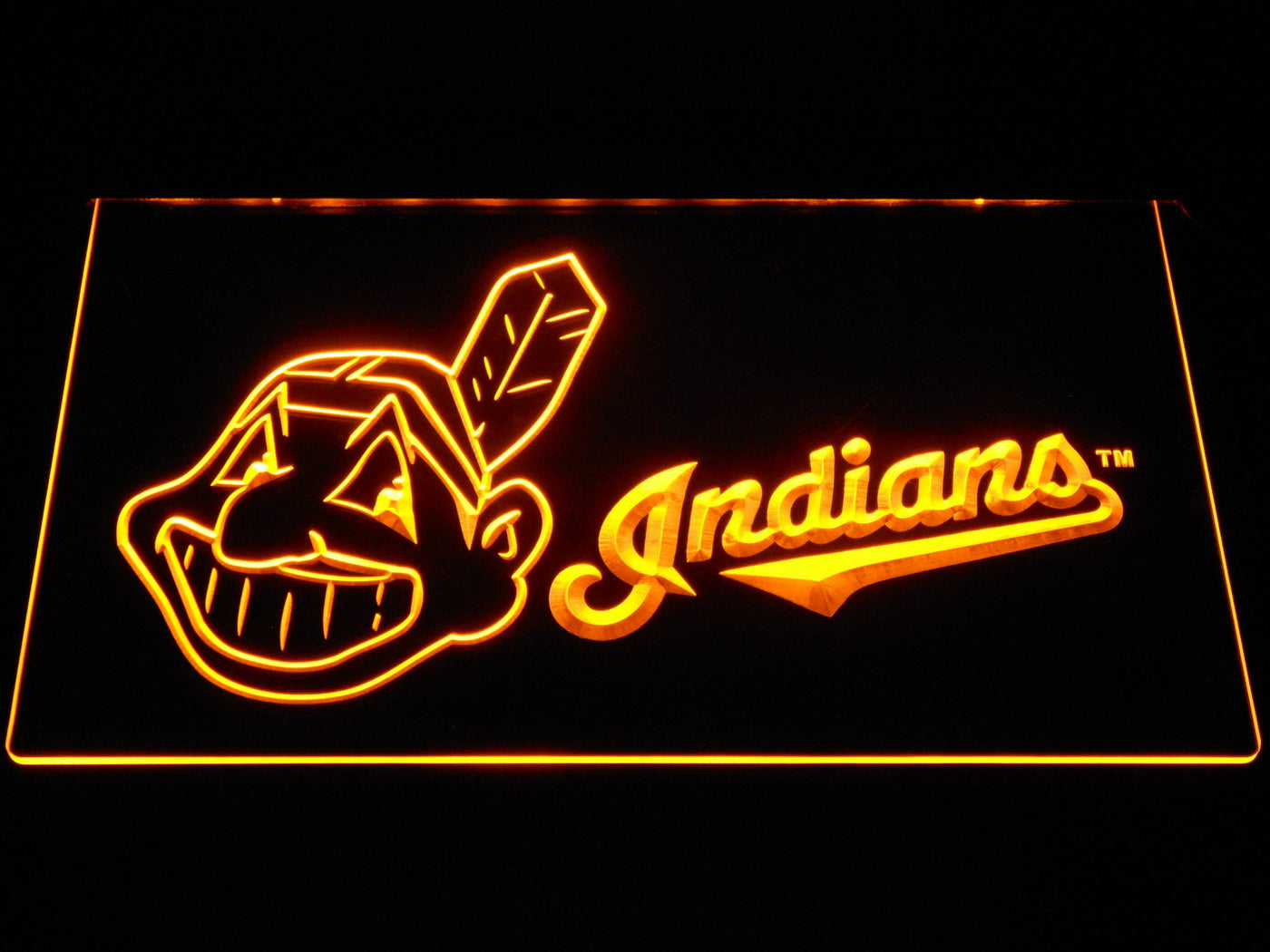 Indians Neon Light LED Sign