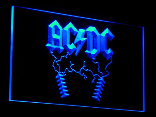 AD/DC Thunderstruck LED Neon Sign