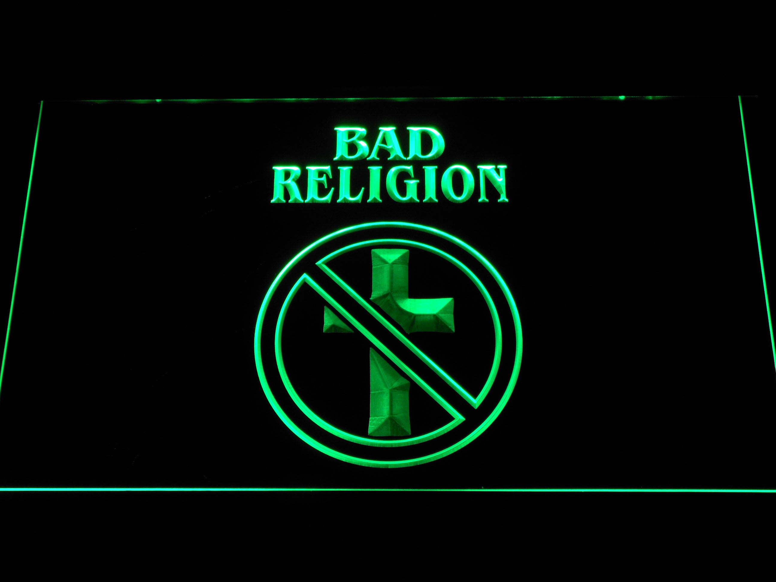 Bad Religion Punk Rock Band LED Neon Sign