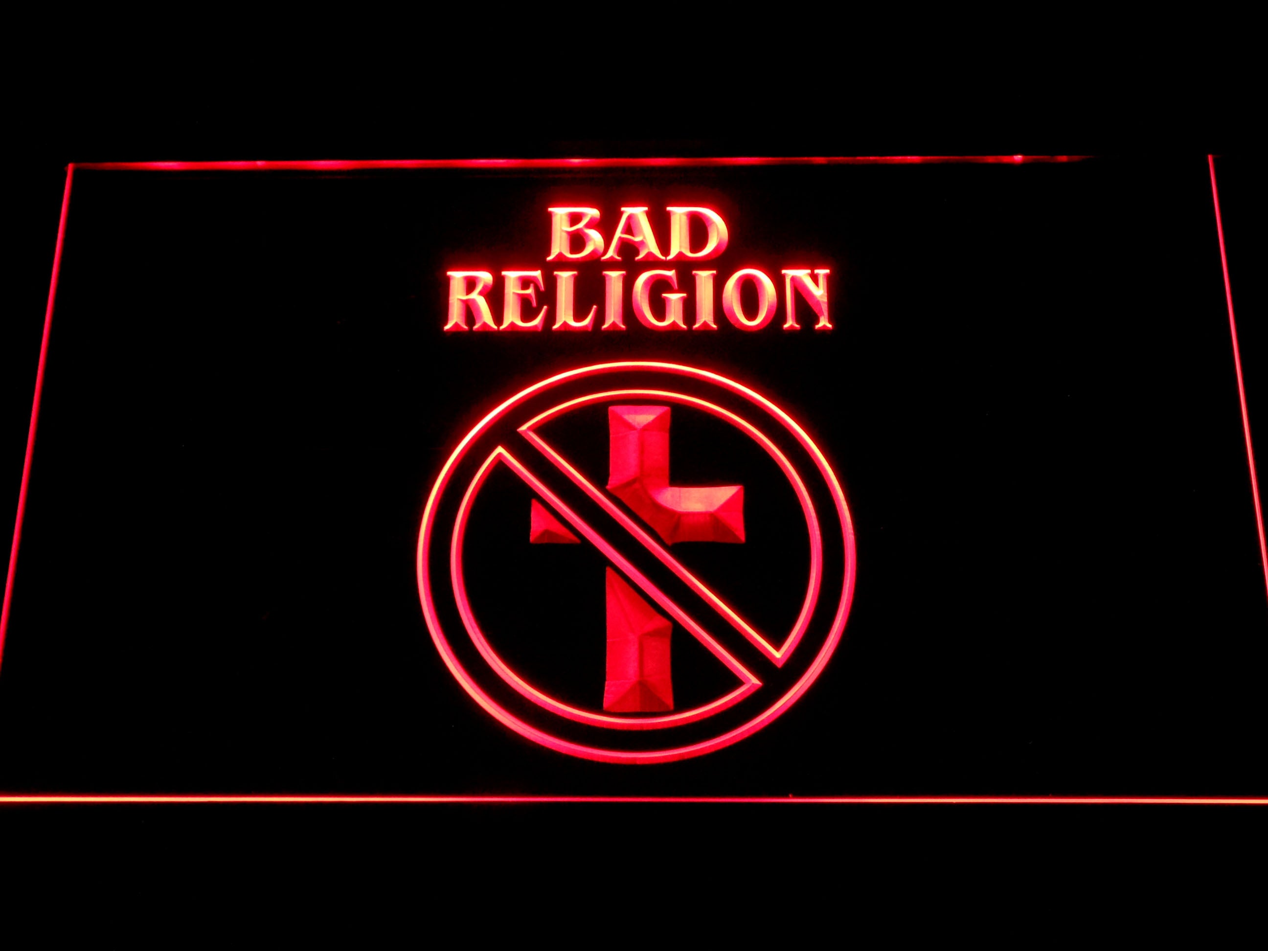 Bad Religion Punk Rock Band LED Neon Sign