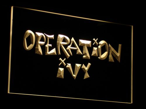 Operation Ivy Music LED Neon Sign