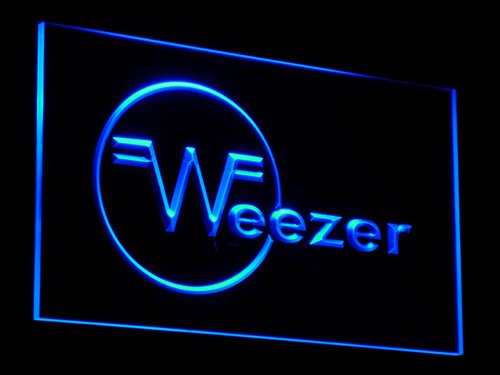 Weezer Rock Band LED Neon Sign