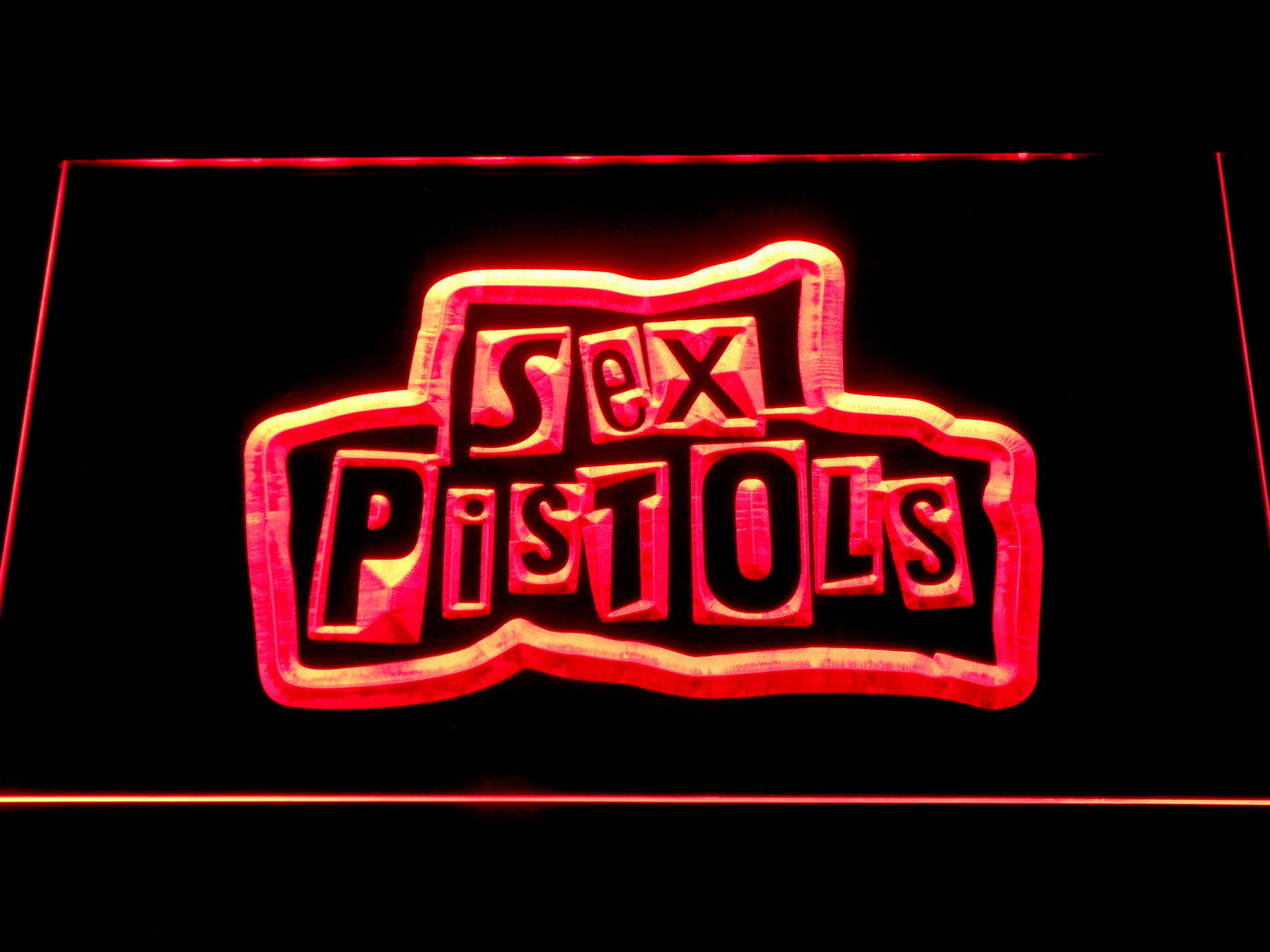 Sex Pistols Pub Rock Band LED Neon Sign