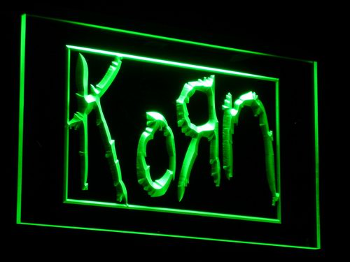Korn Band LED Neon Sign