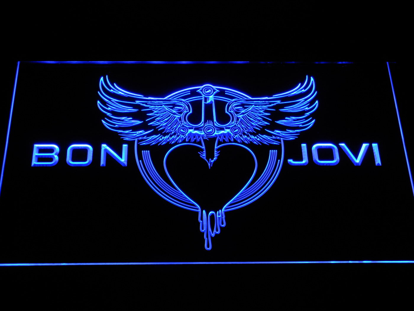 Bon Jovi Rock & Roll LED Neon Sign