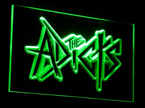 The Adicts British Pubk Band LED Neon Sign