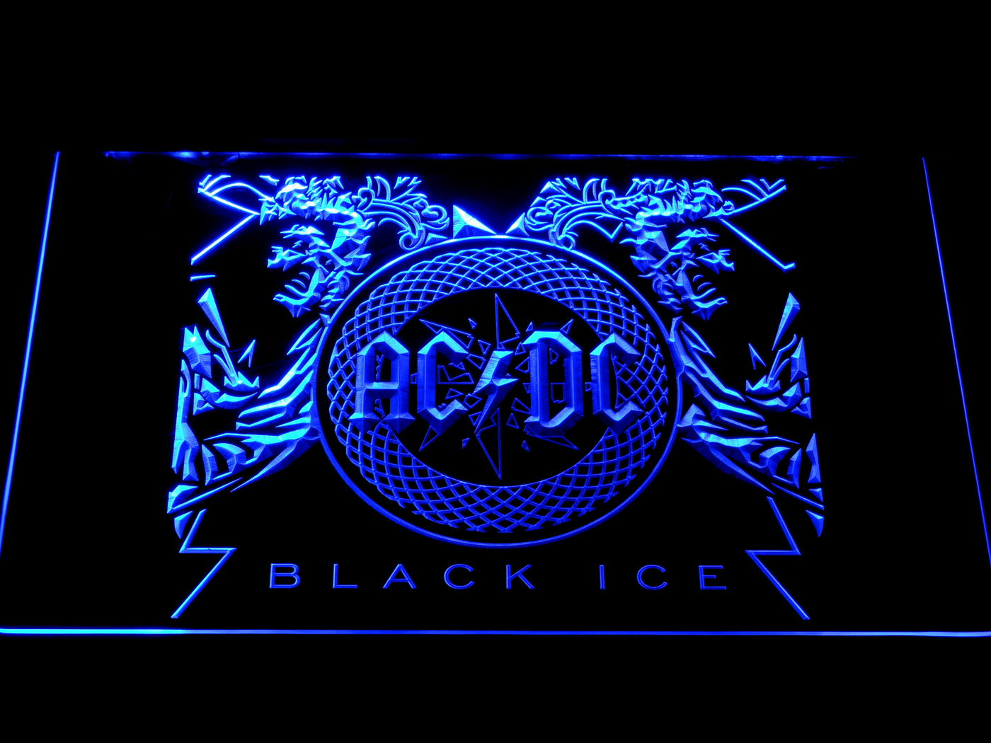 AC/DC Black Ice LED Neon Sign