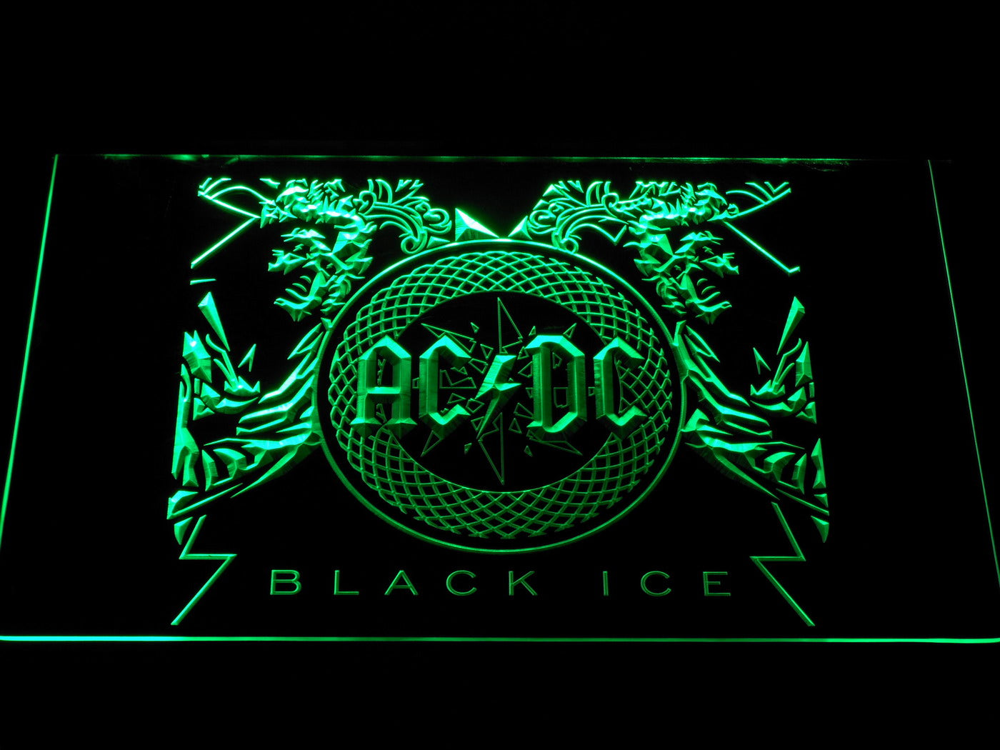 AC/DC Black Ice LED Neon Sign