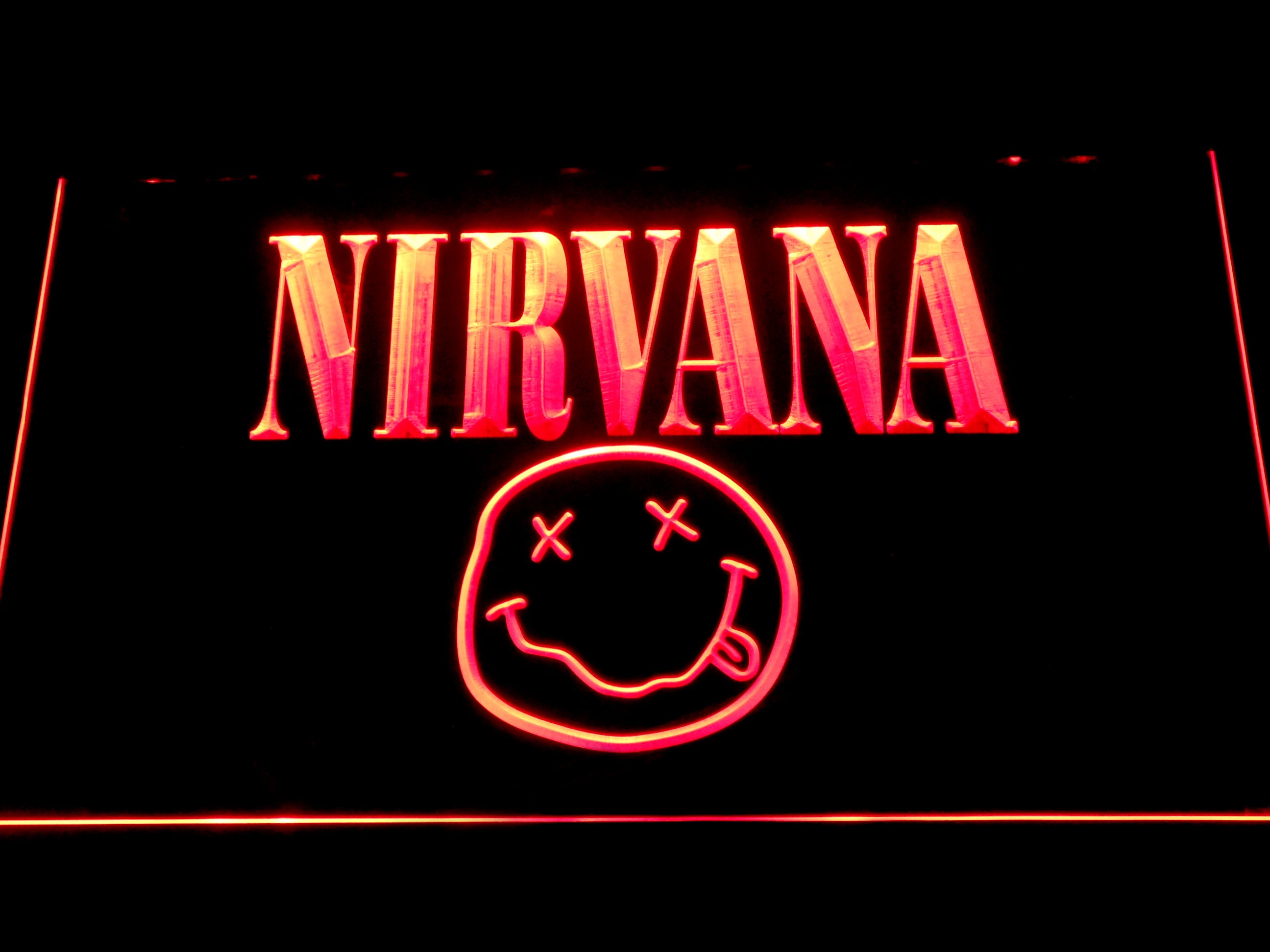 Nirvana Band Neon Sign