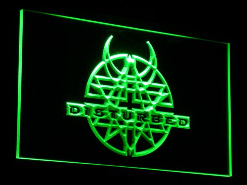 Disturbed Band LED Neon Sign