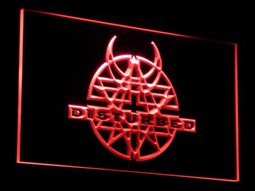 Disturbed Band LED Neon Sign