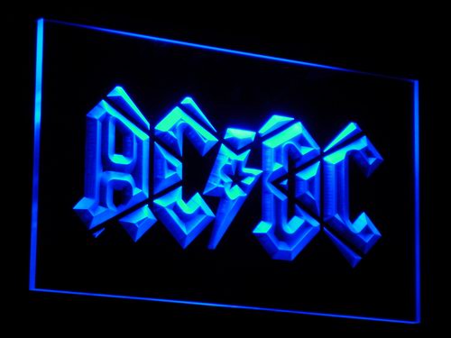 AC/DC Band LED Neon Sign