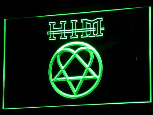 Him Finnish Gothic Rock Band LED Neon Sign