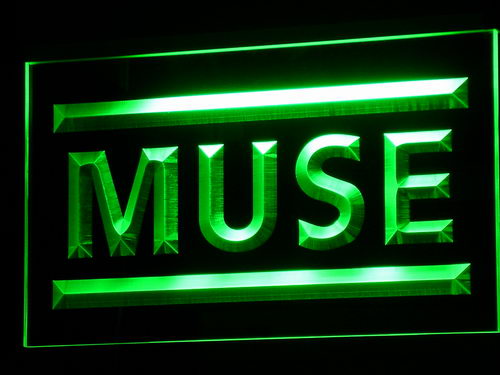 Muse Rock Band LED Neon Sign