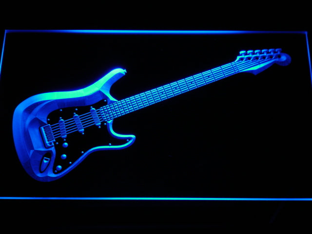 Fender Stratocaster Guitars LED Neon Sign