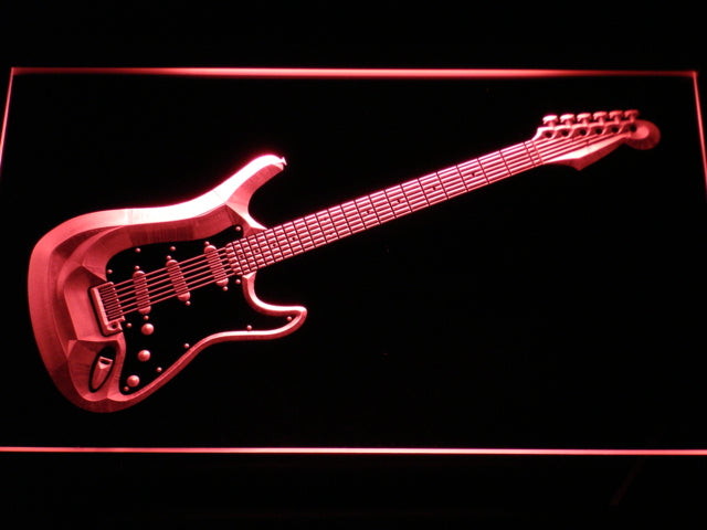 Fender Stratocaster Guitars LED Neon Sign