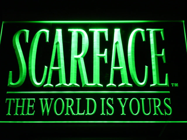 Scarface The World Is Yours Neon Light LED Sign