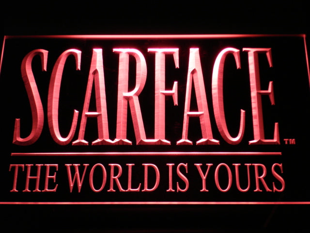 Scarface The World Is Yours LED Neon Sign