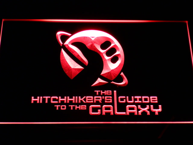 The Hitchhiker's Guide To The Galaxy LED Neon Sign