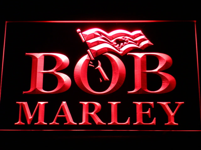 Bob Marley Music LED Neon Sign