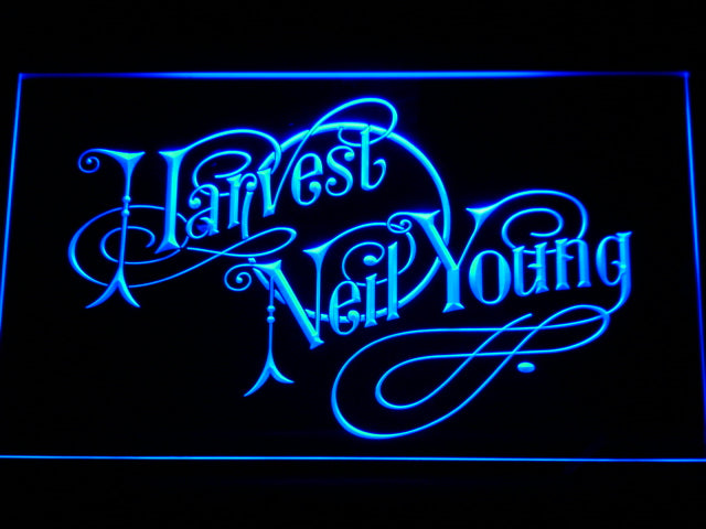Neil Young Harvest LED Neon Sign