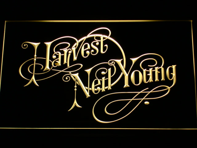 Neil Young Harvest LED Neon Sign