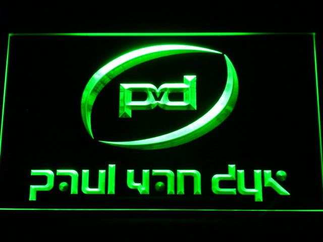 Paul Van Dyk DJ LED Neon Sign