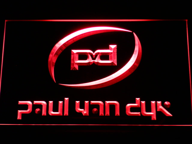 Paul Van Dyk DJ LED Neon Sign