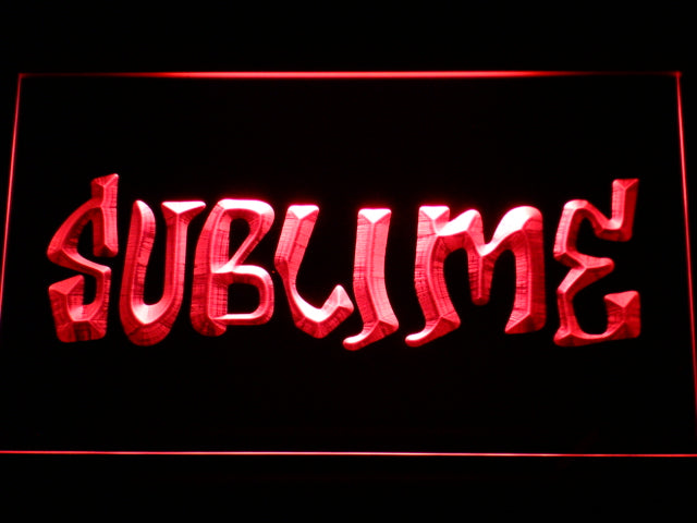 Sublime Band LED Neon Sign