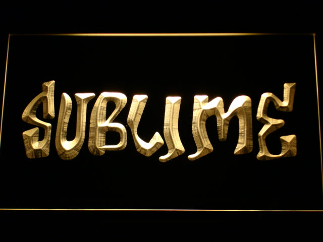 Sublime Band LED Neon Sign