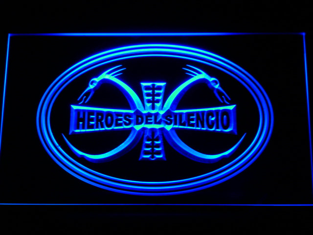 Heroes Del Silencio Rock Band LED Neon Sign