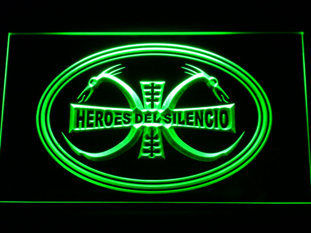 Heroes Del Silencio Rock Band LED Neon Sign