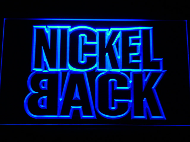 Nickelback Rock Band Bar LED Neon Sign