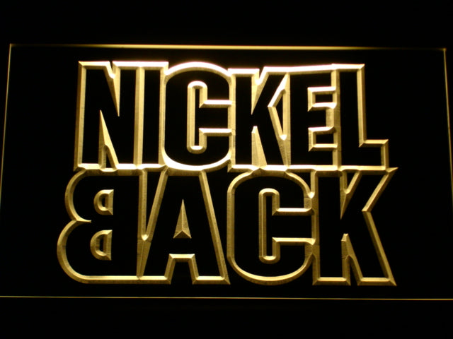 Nickelback Rock Band Bar LED Neon Sign