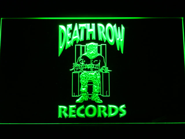 Death Row Records Band LED Neon Sign