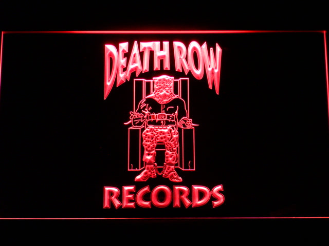 Death Row Records Band Neon Sign