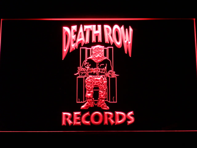 Death Row Records Band LED Neon Sign