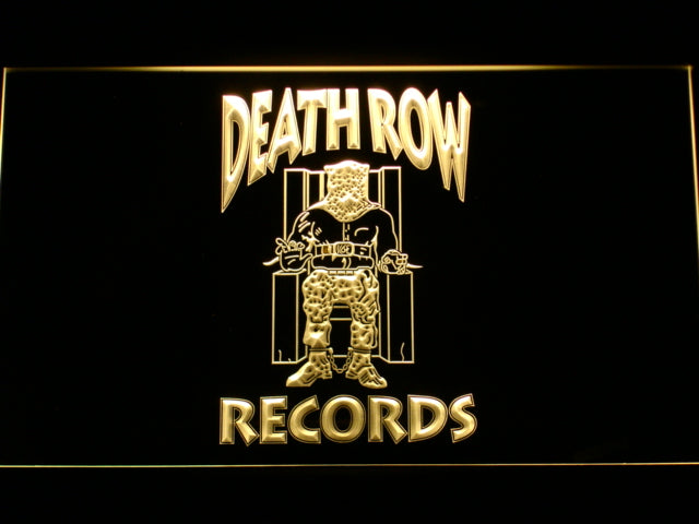 Death Row Records Band LED Neon Sign