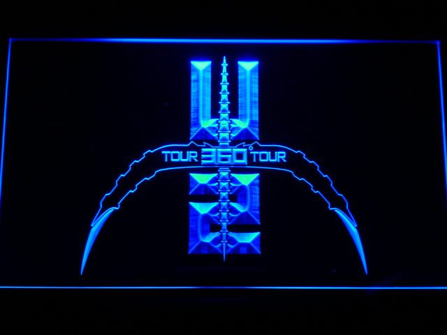 U2 360 Tour Band LED Neon Sign