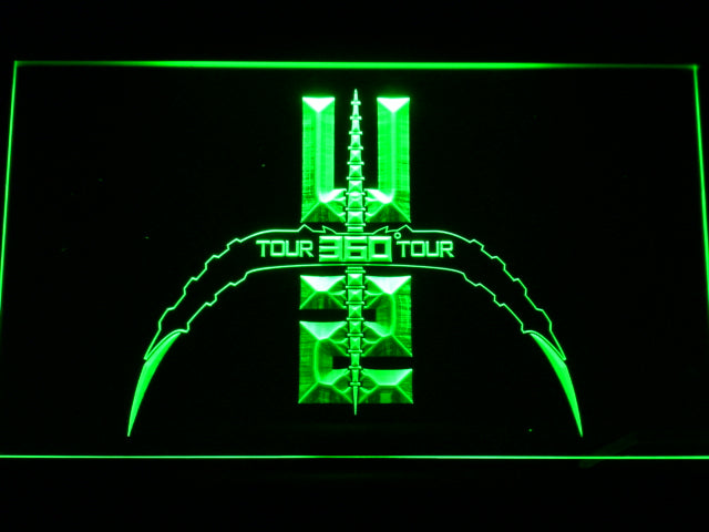 U2 360 Tour Band LED Neon Sign