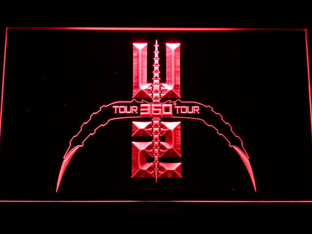 U2 360 Tour Band LED Neon Sign