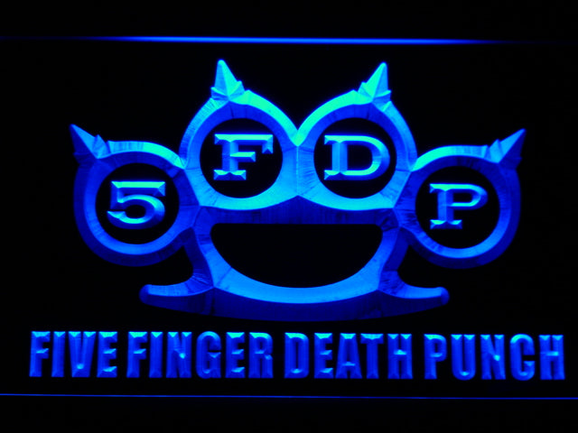 Five Finger Death Punch 5FDP Band LED Neon Sign