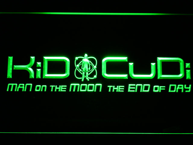 Kid Cudi Man On The Moon LED Neon Sign