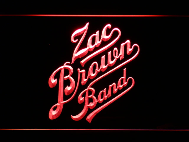 Zac Brown Band Country Music Band LED Neon Sign