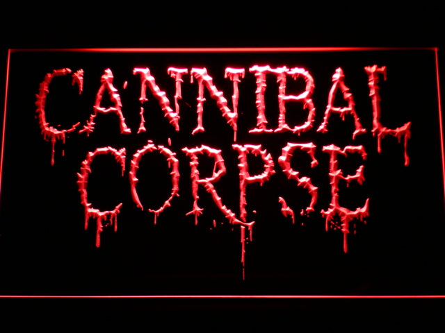 Cannibal Corpse Band LED Neon Sign