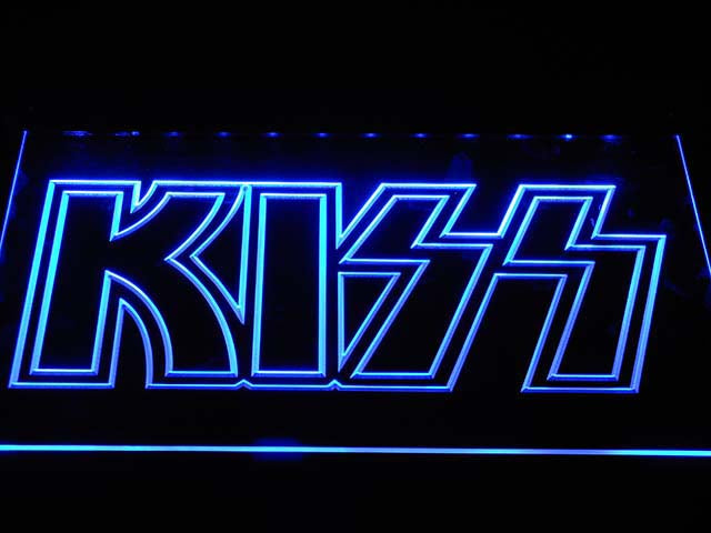 Kiss Band LED Neon Sign